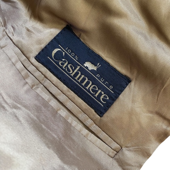 Vintage Men's PBM Pincus Brothers Maxwell 100% Cashmere Burgundy Jacket Blazer - Picture 11 of 13